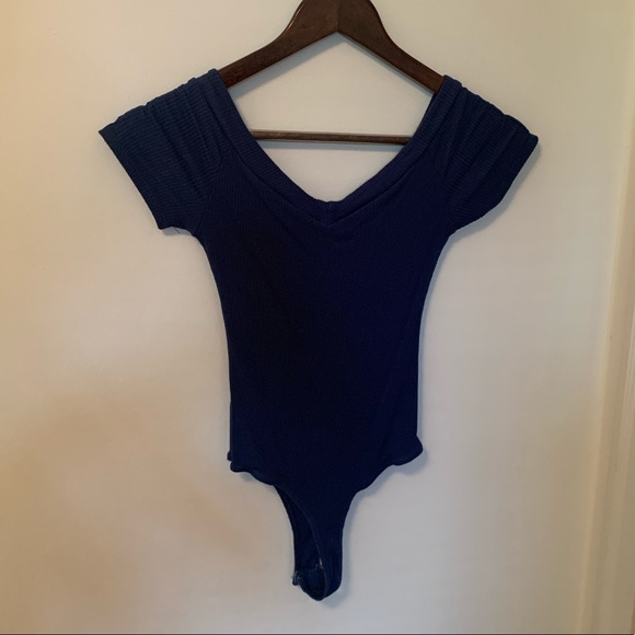 Lulus Ribbed Bodysuit - Picture 4 of 5